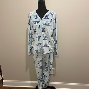 Disney Blue Lilo & Stitch Pajamas Intimates & Sleepwear